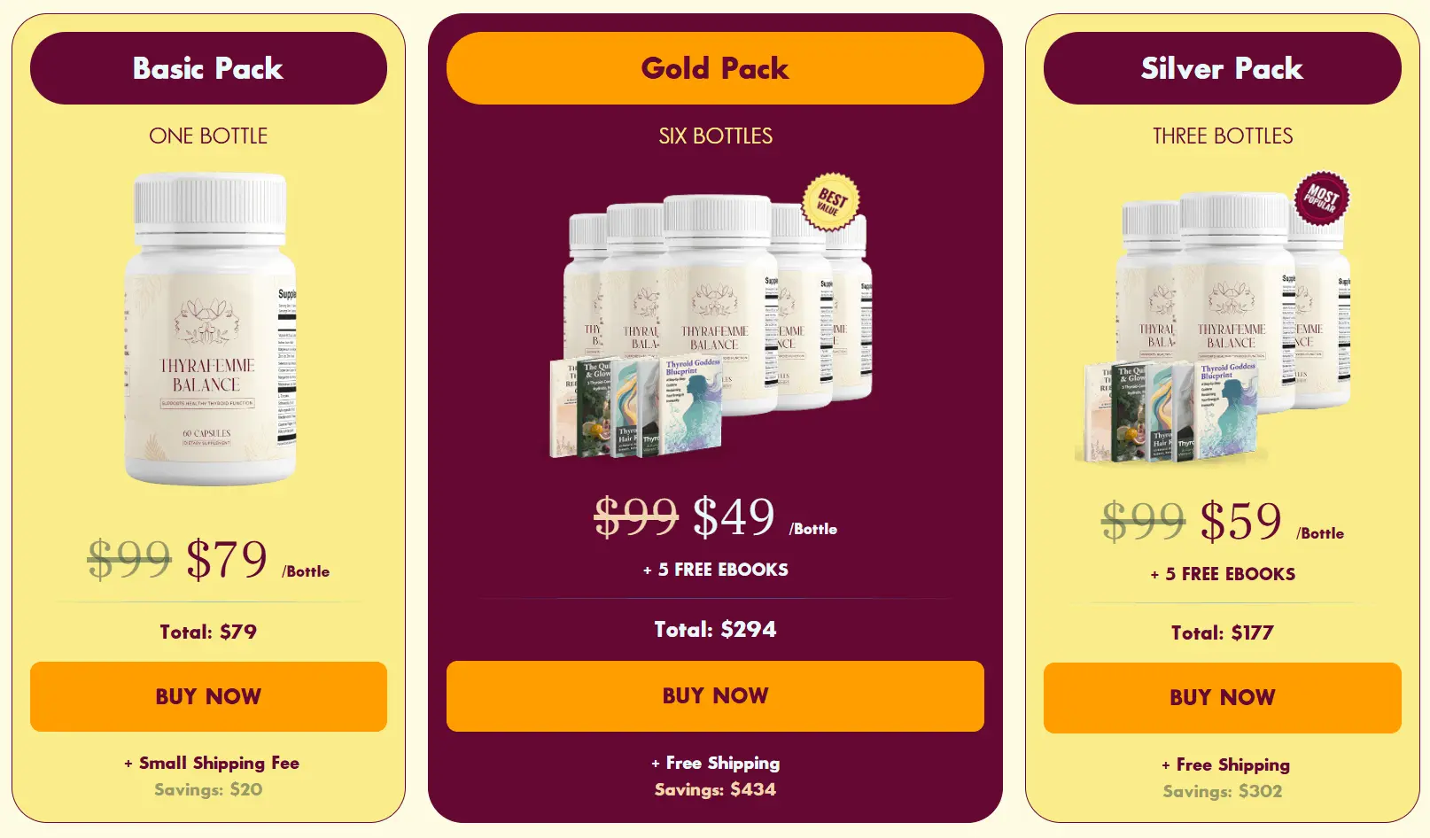 Thyrafemme Balance price